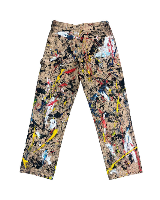 Sky High Farm Hand Painted Canvas Double Knee Pants