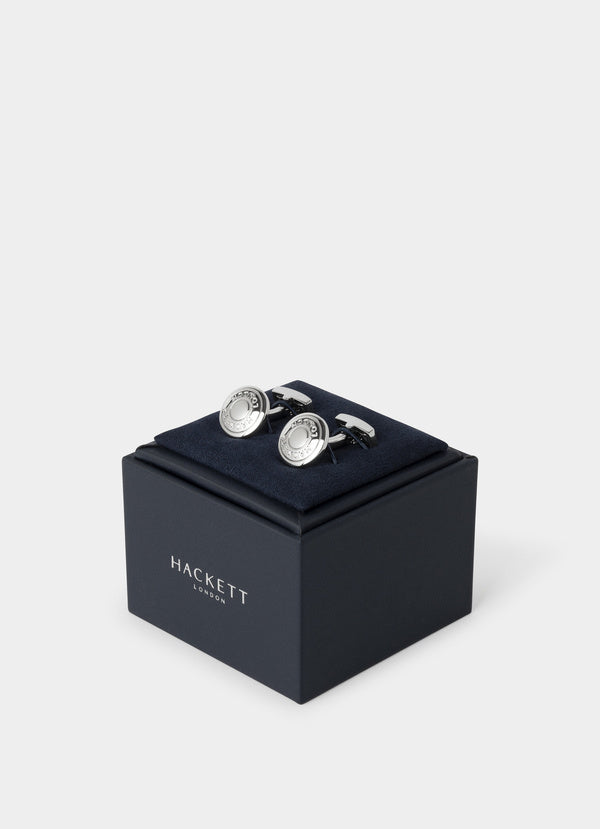 Round Shield Cufflink