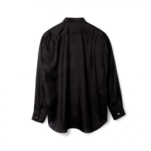 CDG SHIRT FOREVER Men's Cupro Shirt ¨C Classic Fit ¨C Black