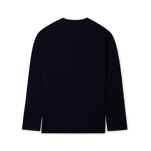 CDG SHIRT FOREVER Men's Long-Sleeve T-Shirt ¨C Navy