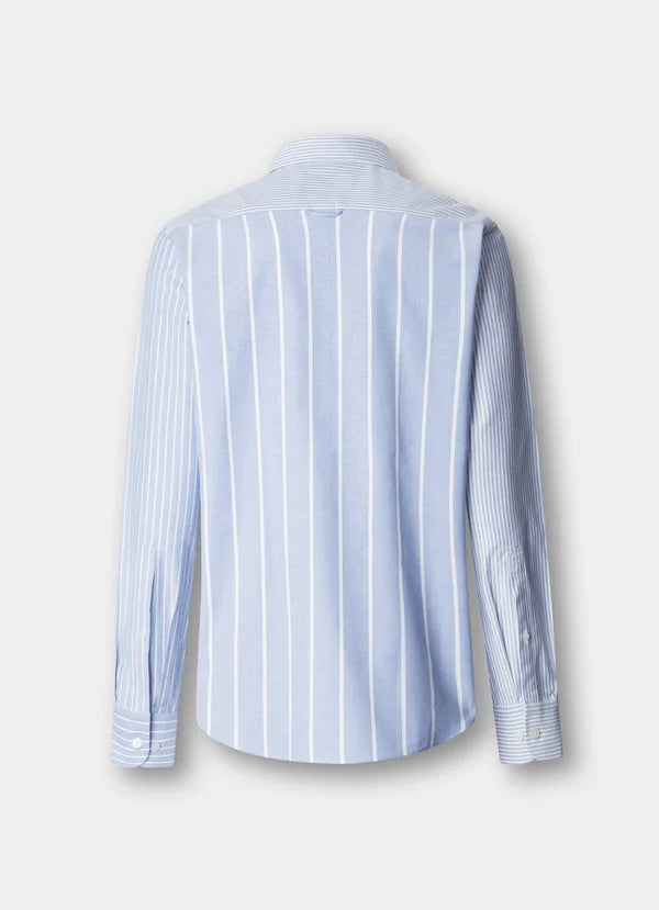 Classic Fit Patchwork Oxford Shirt