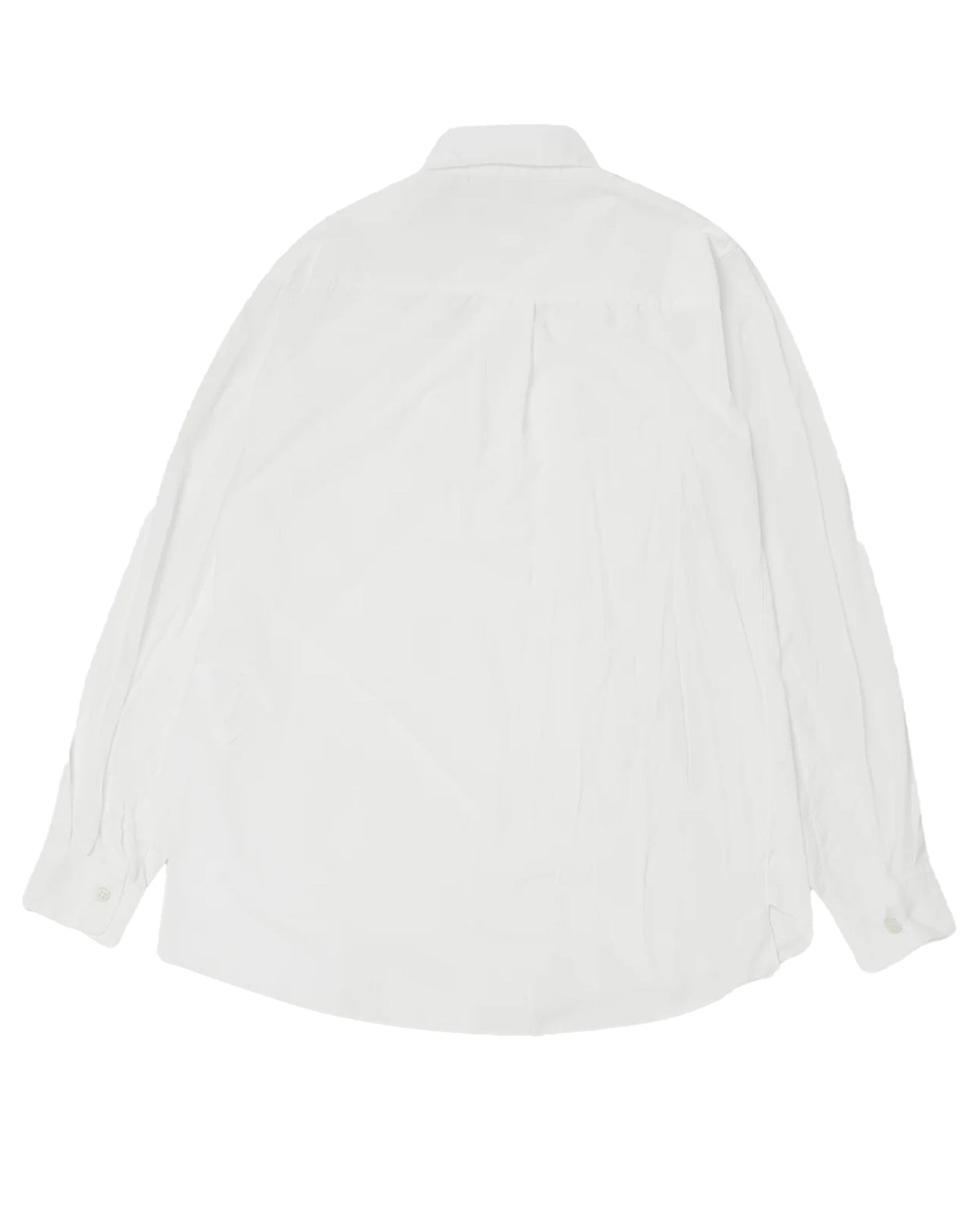 Black CDG Ruffle Shirt