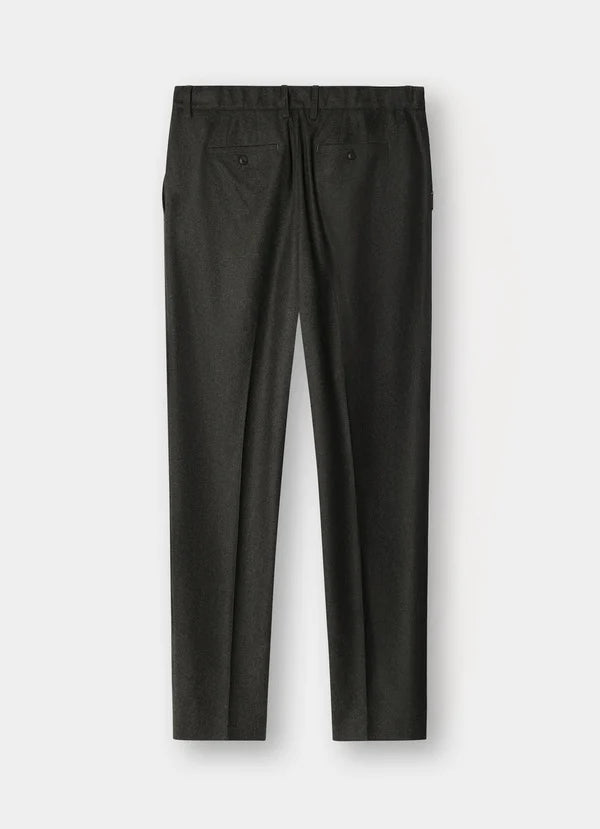 Slim Fit Kensington Wool Pleated Trouser