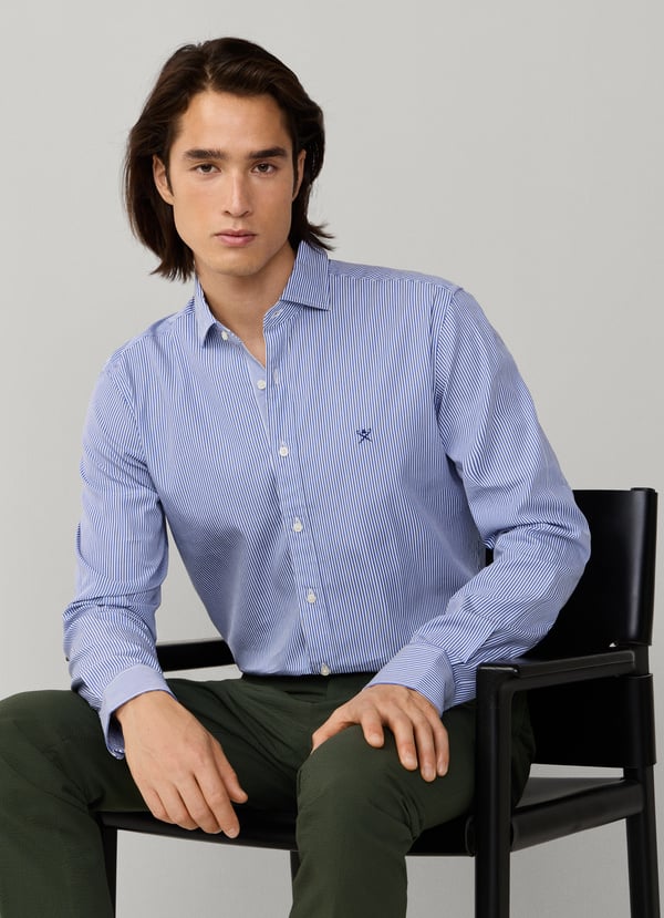Tailored Fit City Bengal Stripe Shirt