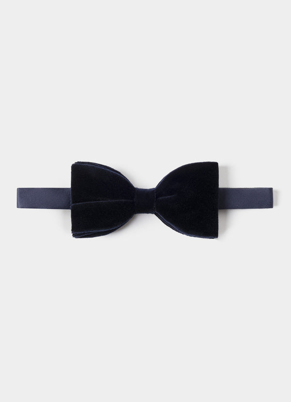 Pure Silk Velvet Pre-Tied Bow Tie
