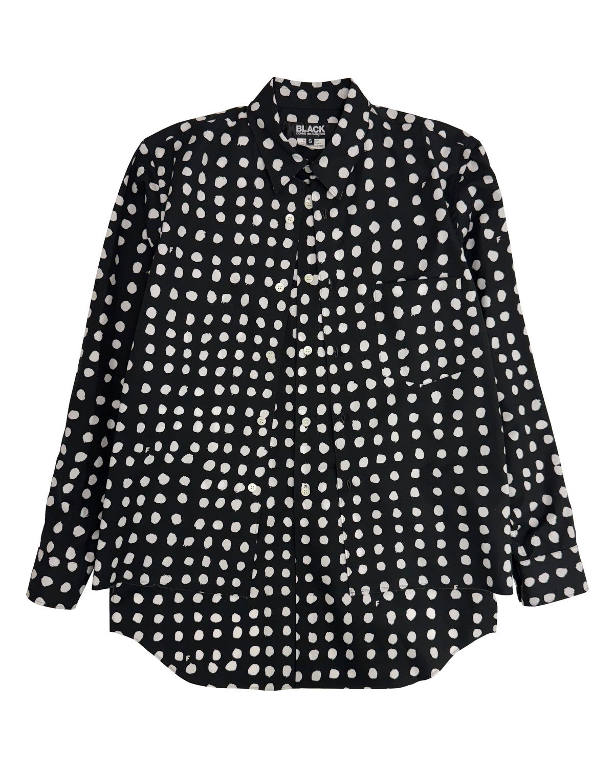 Black CDG Filip Pagowski Polka Dot Shirt