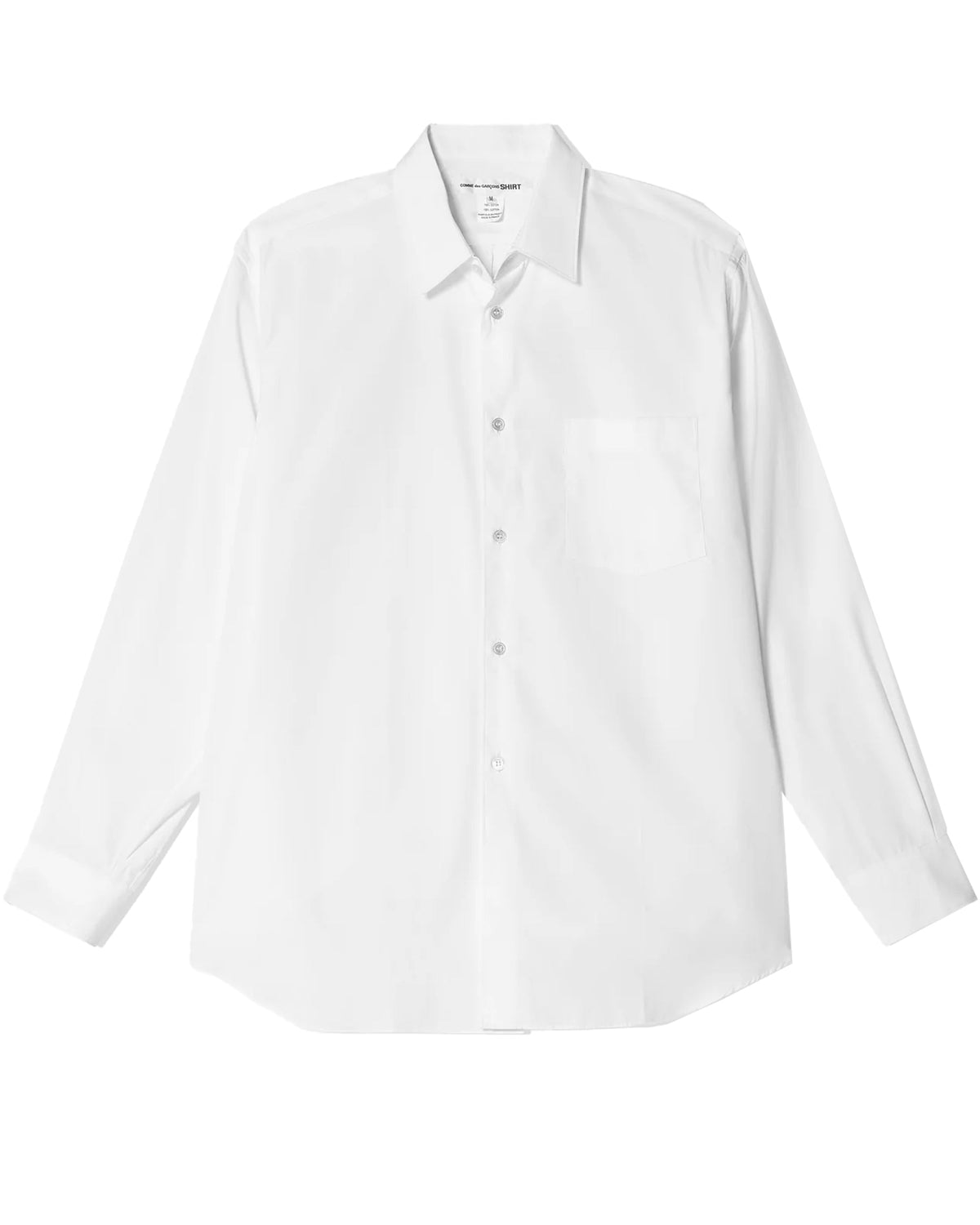 CDG SHIRT FOREVER Men's Shirt ¨C Wide Fit ¨C White