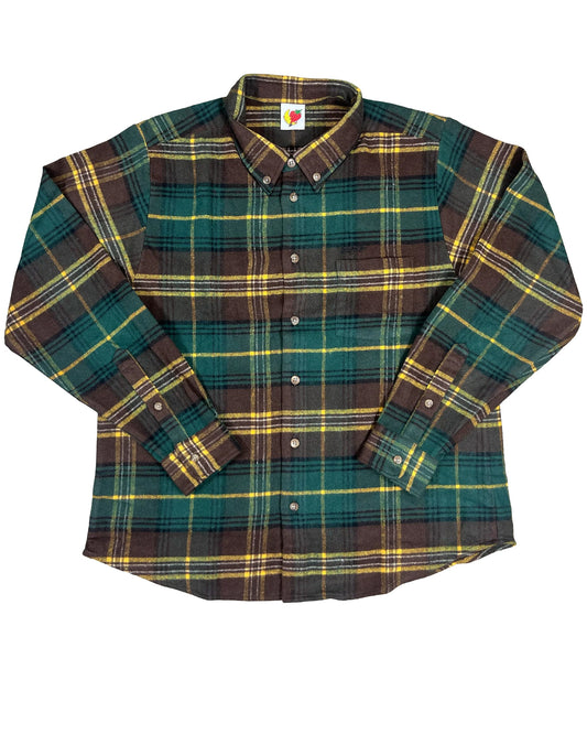 Sky High Farm Flannel Button Down Shirt