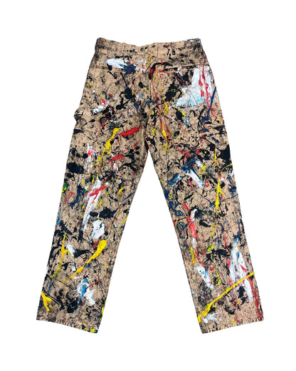 Sky High Farm Hand Painted Canvas Double Knee Pants