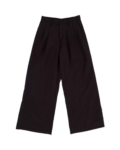 ERL Nylon Pleated Suit Trousers