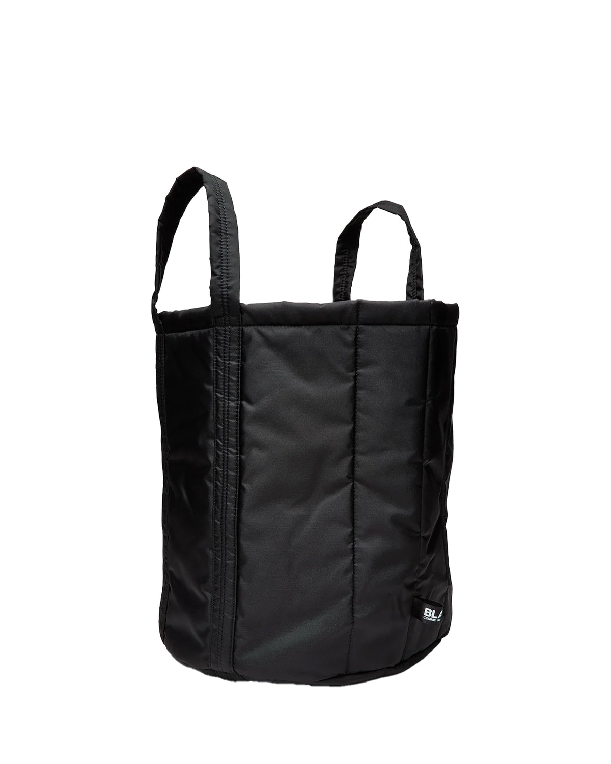 Black CDG Medium Circular Tote Bag