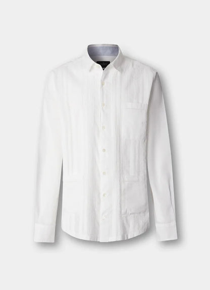 Classic Fit Guayabera Shirt