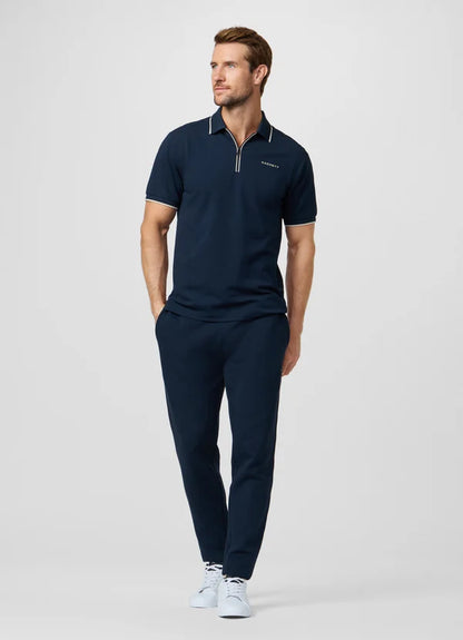 Classic Fit Short Sleeve City Zip Polo