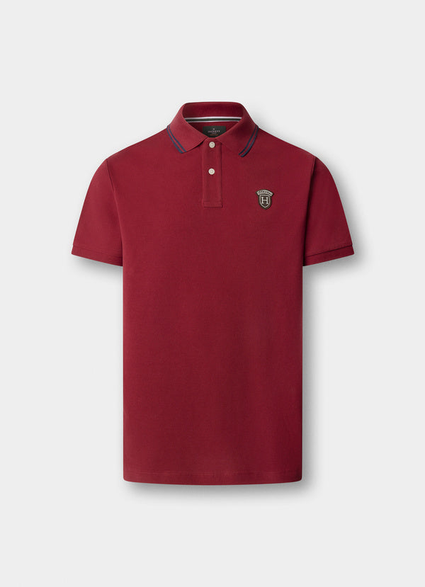 Classic Fit Short Sleeve Badge Polo