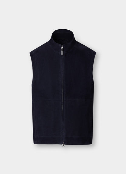 Suede Gilet