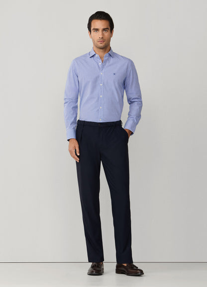 Regular Fit Formal Travel Jersey Trouser
