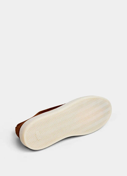 Suede Lace Moccasin Shoe