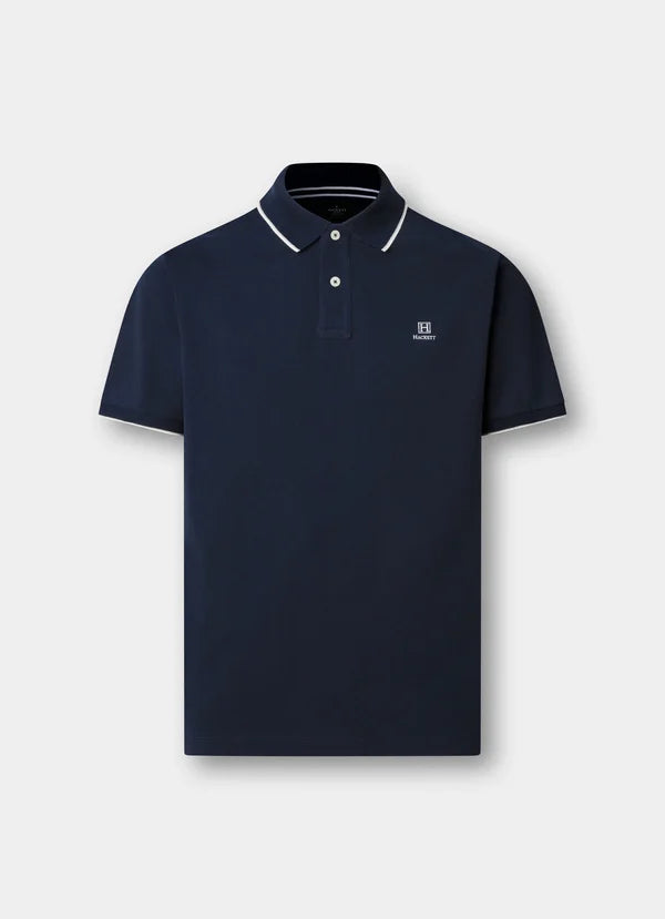 Classic Fit Short Sleeve Tipped Polo