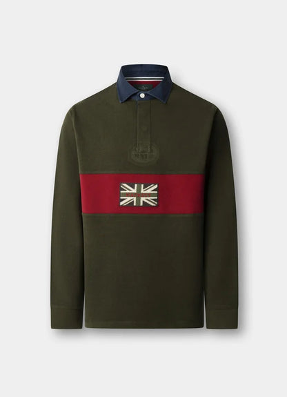 Classic Fit Long Sleeve Peaks Rugby