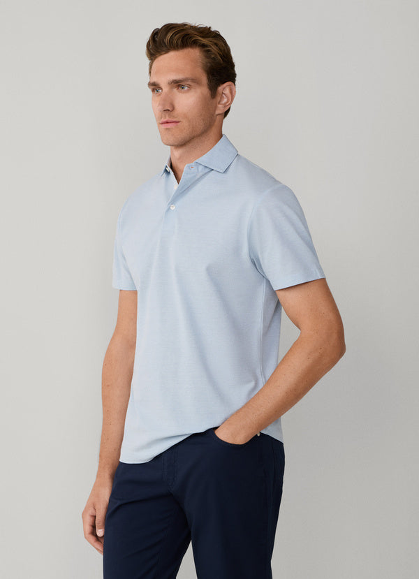 Classic Fit Short Sleeve Oxford Pique Polo