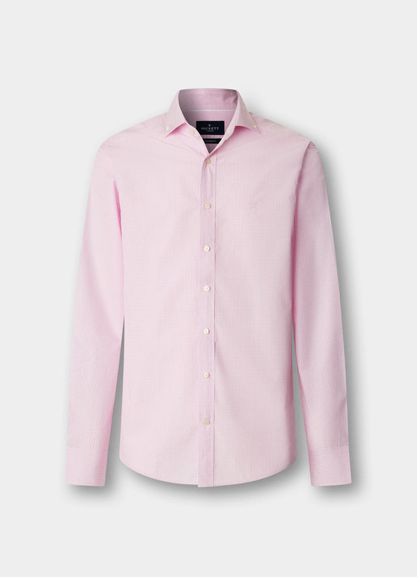 Tailored Fit City Gingham Poplin Shirt