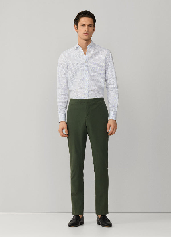 Tailored Fit Mini Floral Print Shirt