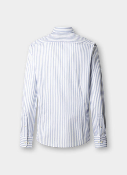 Tailored Fit Melange Stripe Shirt
