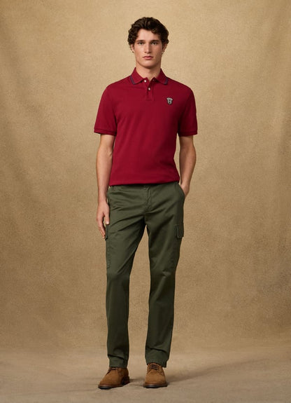 Classic Fit Short Sleeve Badge Polo