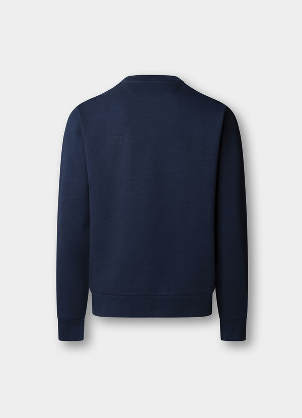 Branded Badge Crew-Neck Sweat