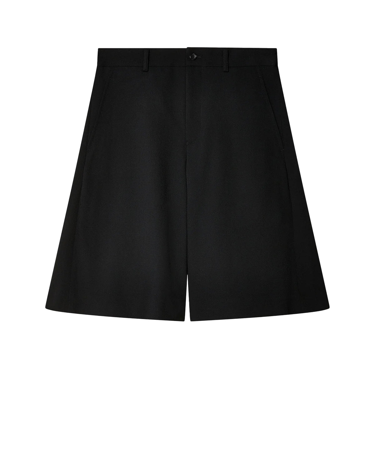 Black CDG Knee-length Shorts