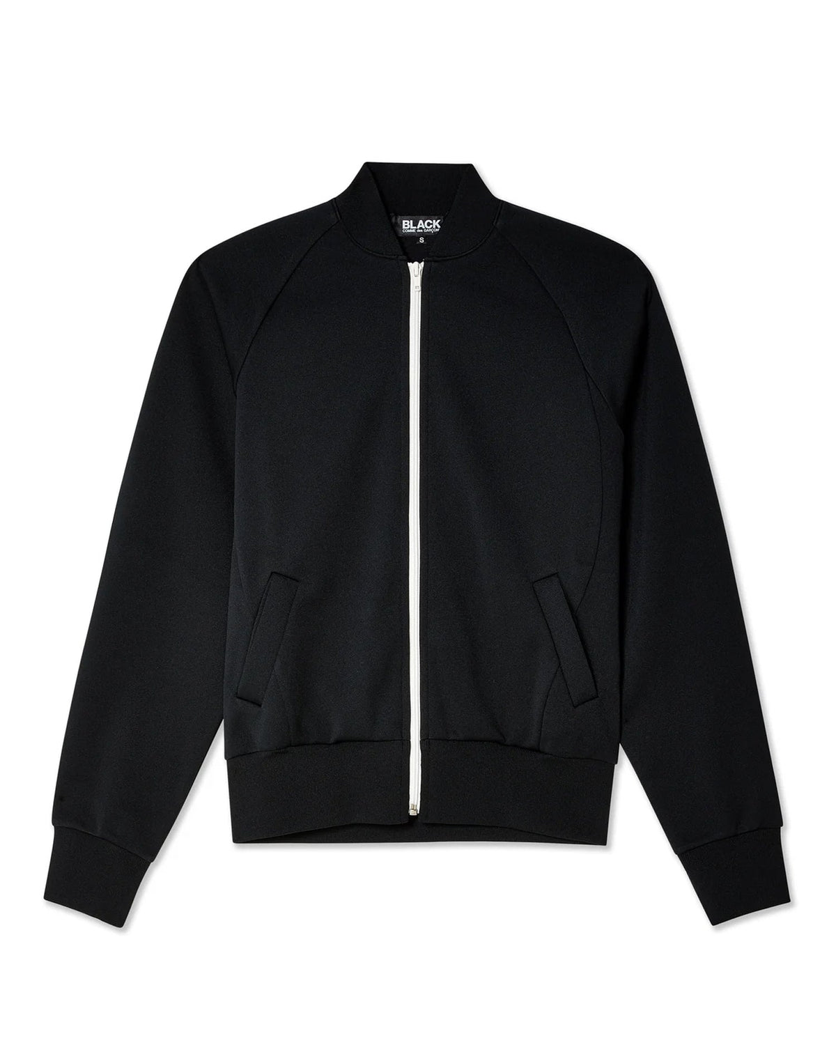 Black CDG Zipped Track Jacket