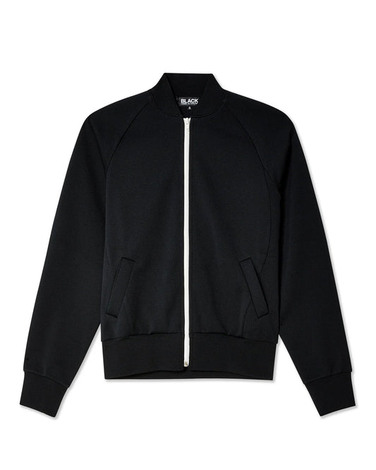 Black CDG Zipped Track Jacket