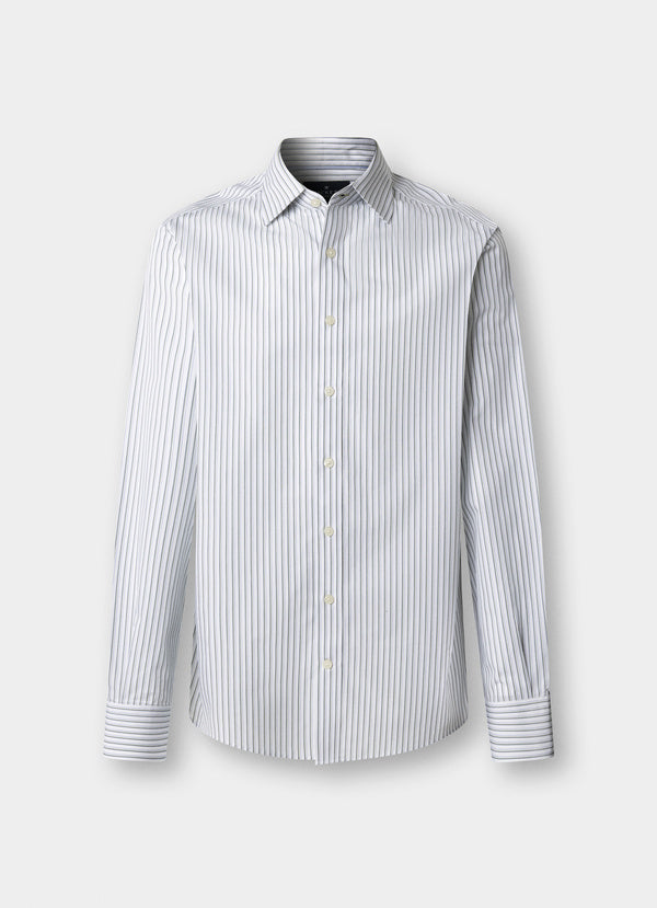 Classic Fit Two Tone Stripe Shirt