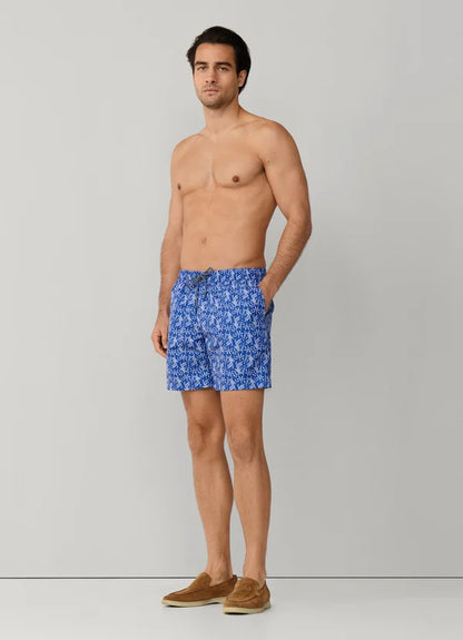 Tiger Print Swim Shorts