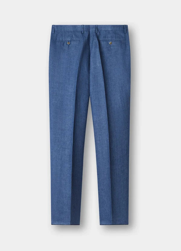 Linen Delave Hopsack Trouser