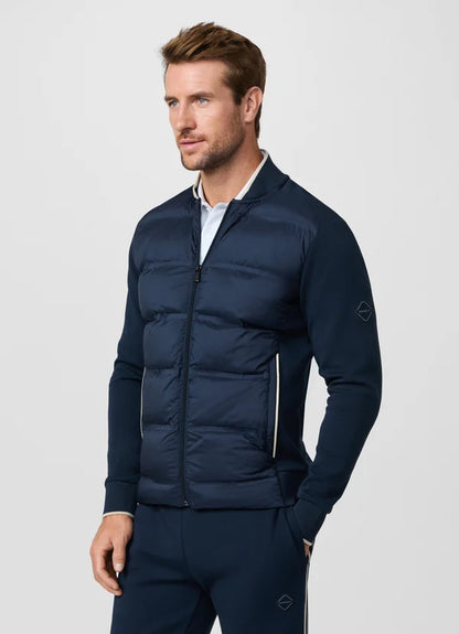 Quilted Bomber Jacket Sweat
