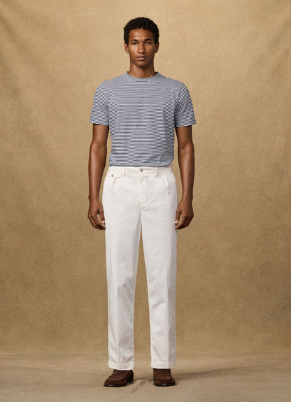Fulham Relaxed Tapered Fit Cropped Chino