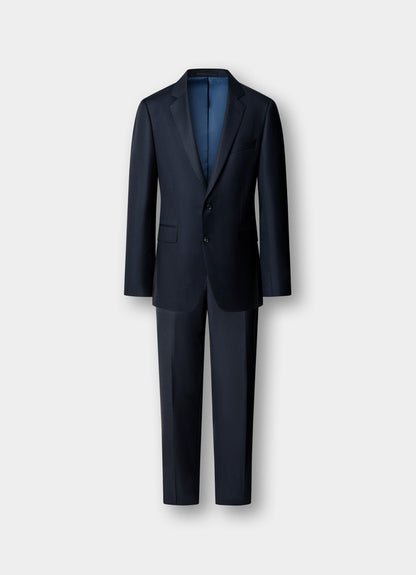 Wool Birdseye Suit - Woven In Italy