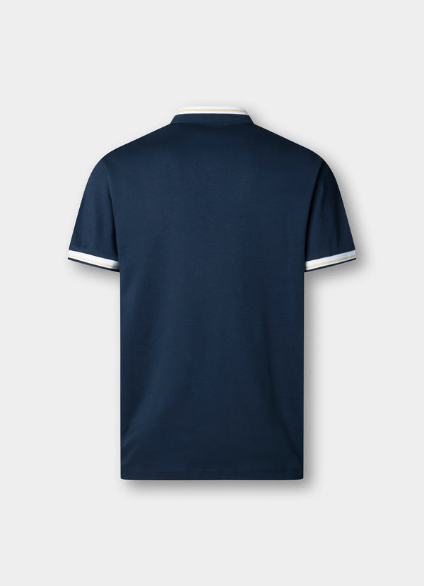Classic Fit Short Sleeve Club Collar Polo