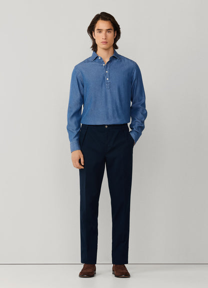 Sloane Tapered Fit Tricotine Trouser