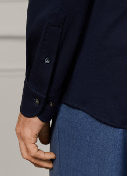 Tailored Fit 4 Way Jersey Shirt