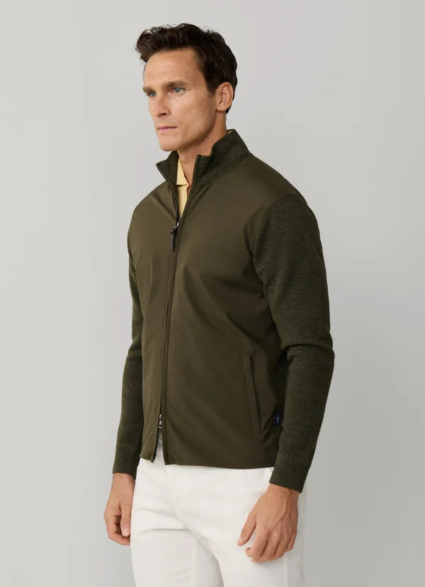 Travel Hybrid Full Zip Jacket