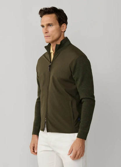 Travel Hybrid Full Zip Jacket