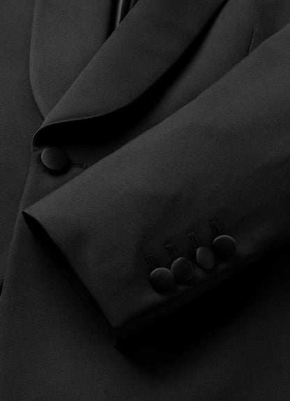 Wool-Mohair Shawl Collar Diner Jacket