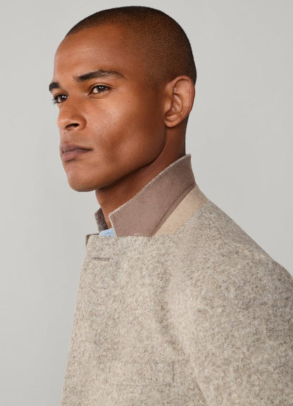 Cotton Lightweight Knit Blazer
