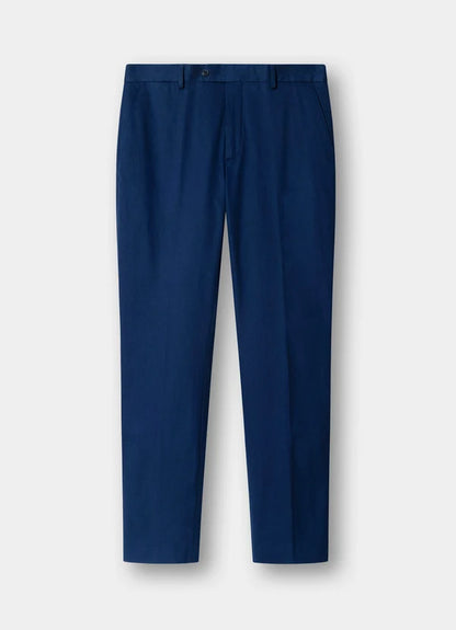 Slim Fit Kensington Cotton-Silk Chinos