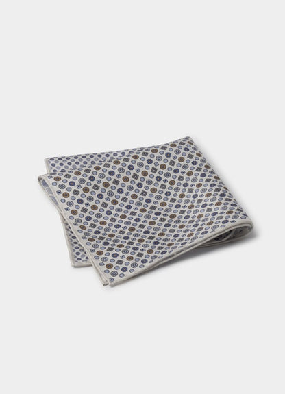 Quad Silk Pocket Square