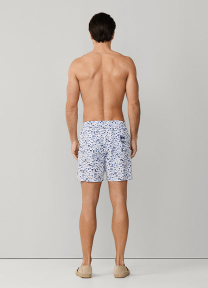 Resort Print Swim Trunk