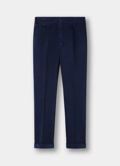 Relaxed Fit Fulham Pleated Chino