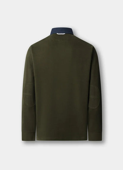 Classic Fit Long Sleeve Peaks Rugby